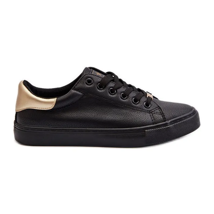 Women's Sneakers Eco Leather Black Tiraelle