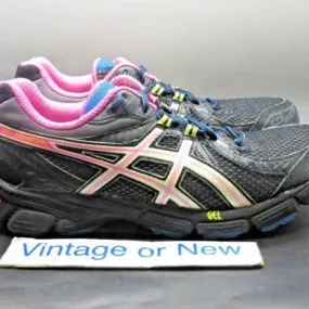 Women's Asics Gel-Equation 6 Black Yellow Pink Running S...