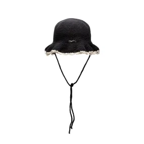 WOMEN'S KNIT BUCKET HAT BLACK | Bodega