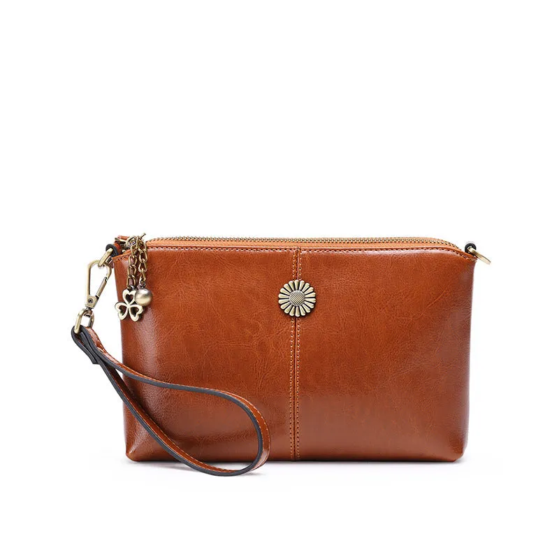 Women's leather crossbody bag