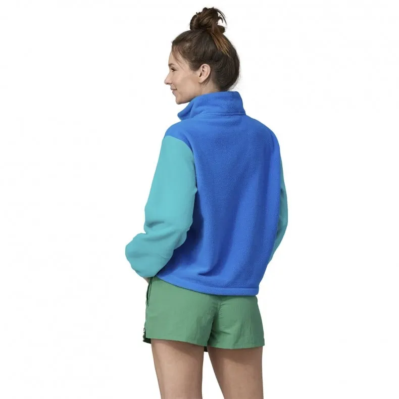 Women's Patagonia Microdini 1/2-Zip Fleece Pullover (Vessel Blue)