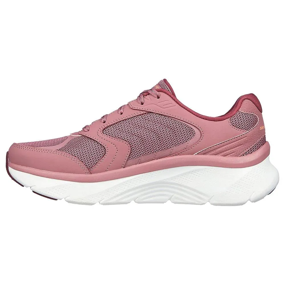 Women's Wide Fit Skechers 149686 Relaxed Fit Arch Fit D'lux Sneakers - Mauve