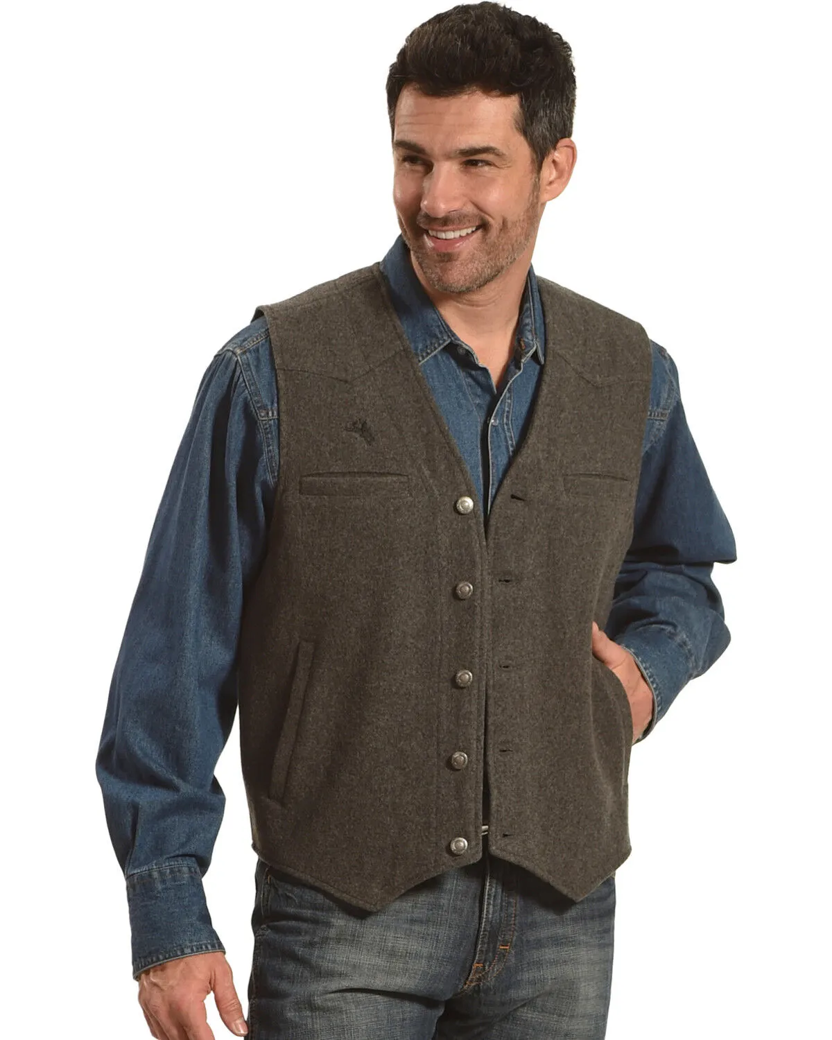 Wyoming Traders Men's Wyoming Wool Vest