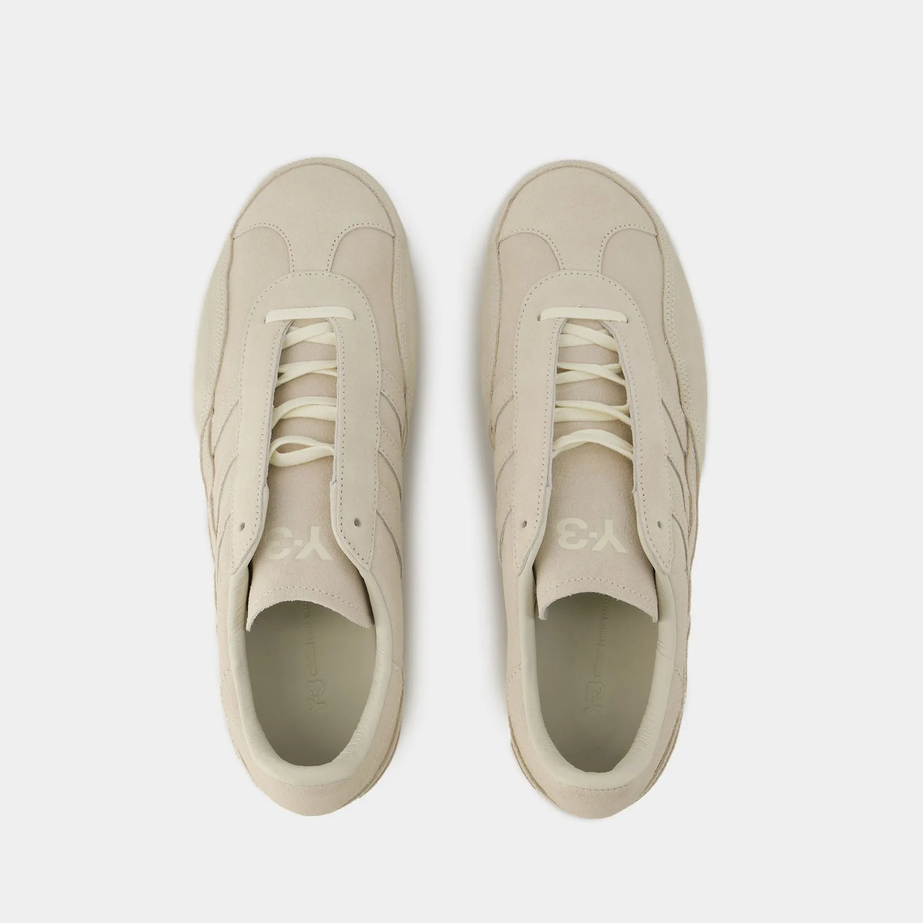 Y-3  Gazelle Sneakers - Y-3 - Leather - White