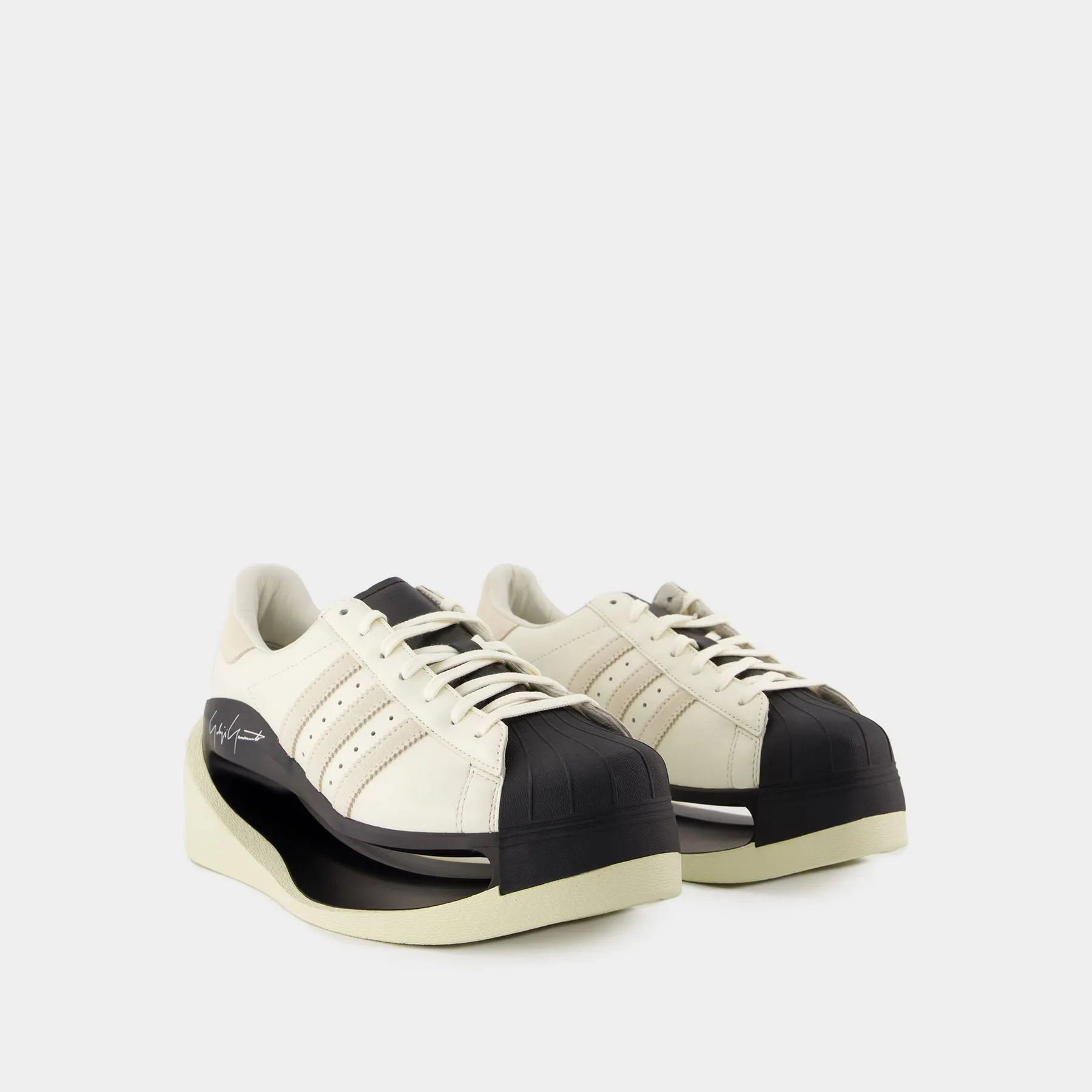 Y-3  Gendo Superstar Sneakers - Y-3 - Leather - White