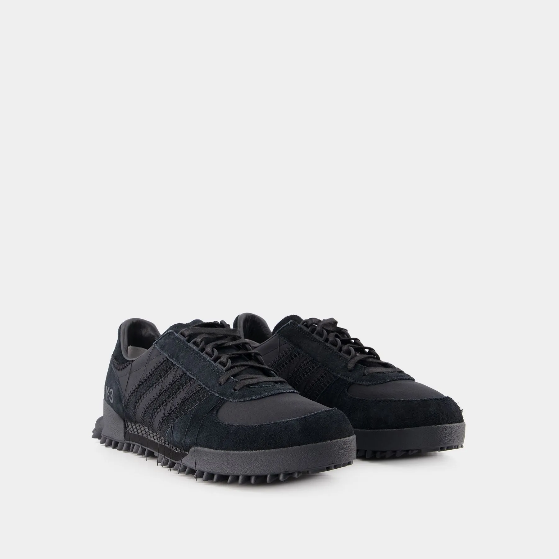 Y-3  Marathon Tr Sneakers - Y-3 - Black - Leather