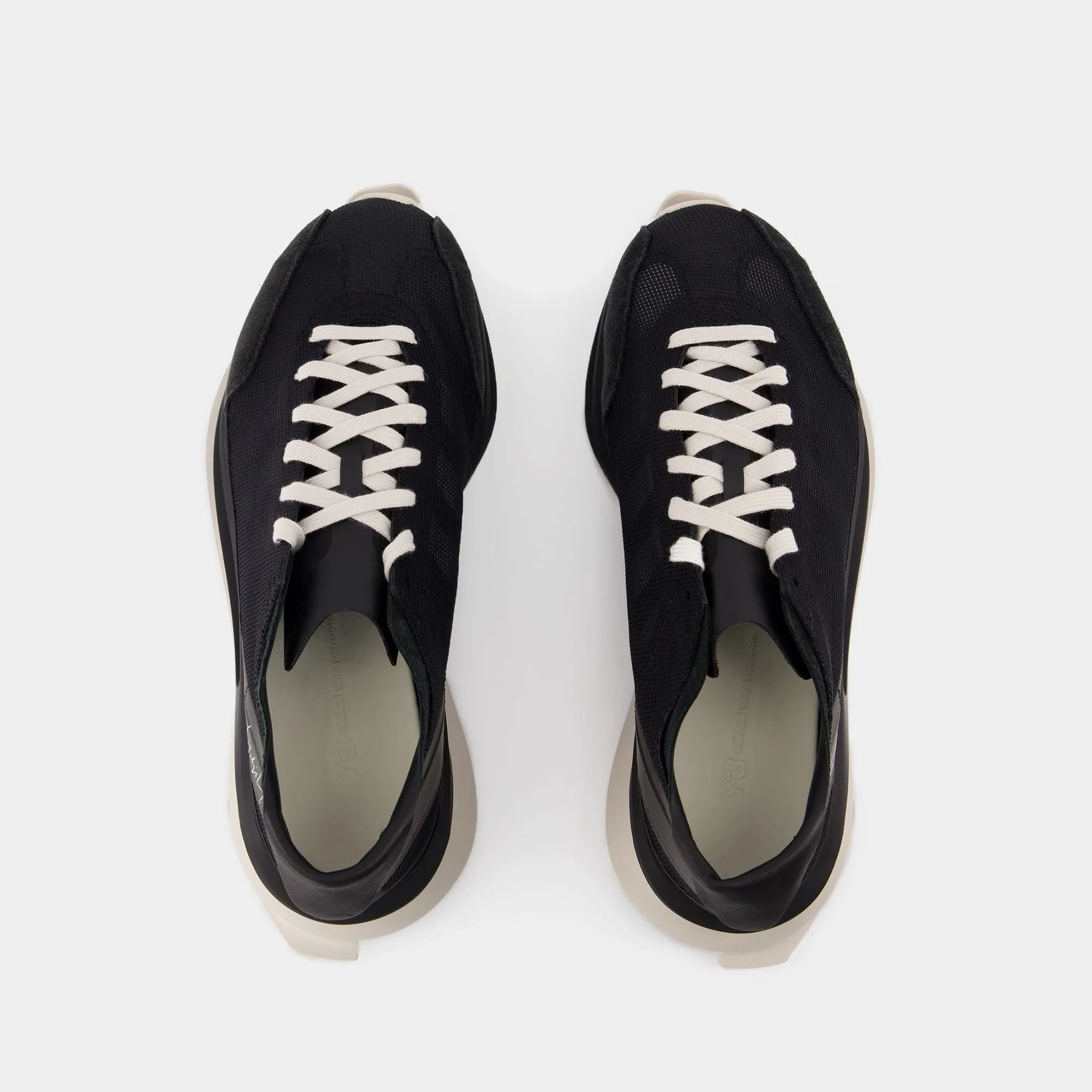 Y-3  S Gendo Run Sneakers - Y-3 - Leather - Black