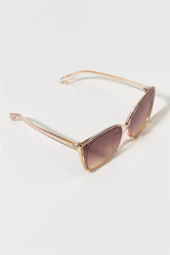 Yvette Oversized Round Sunglasses