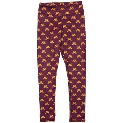 ZooZatZ Kids' Girls' Minnesota Golden Gophers All Over Joggers